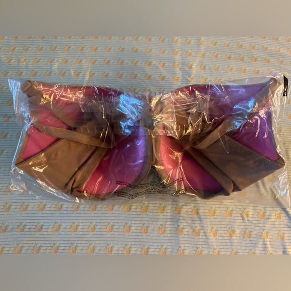 NWT Victorias Secret Pink Wear Everywhere Super Push Up Bra 38DD - Picture 2 of 6